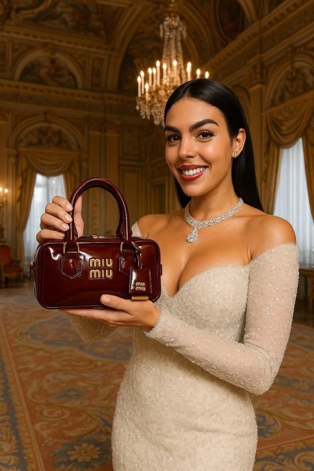 شنطة ماركة miu miu قاعدة ٢٦ * ١٢