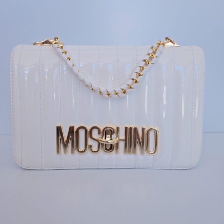 شنطة ماركة MOSCHINO - ابيض