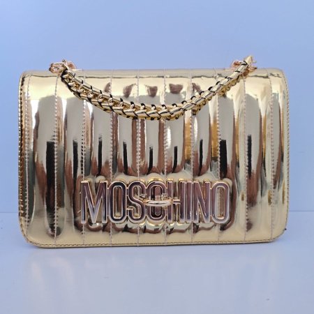 شنطة ماركة MOSCHINO - ذهبي