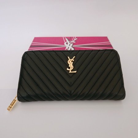 محفظة ماركة ysl - اسود <br> <span class='text-color-warm'>نفدت الكمية</span>